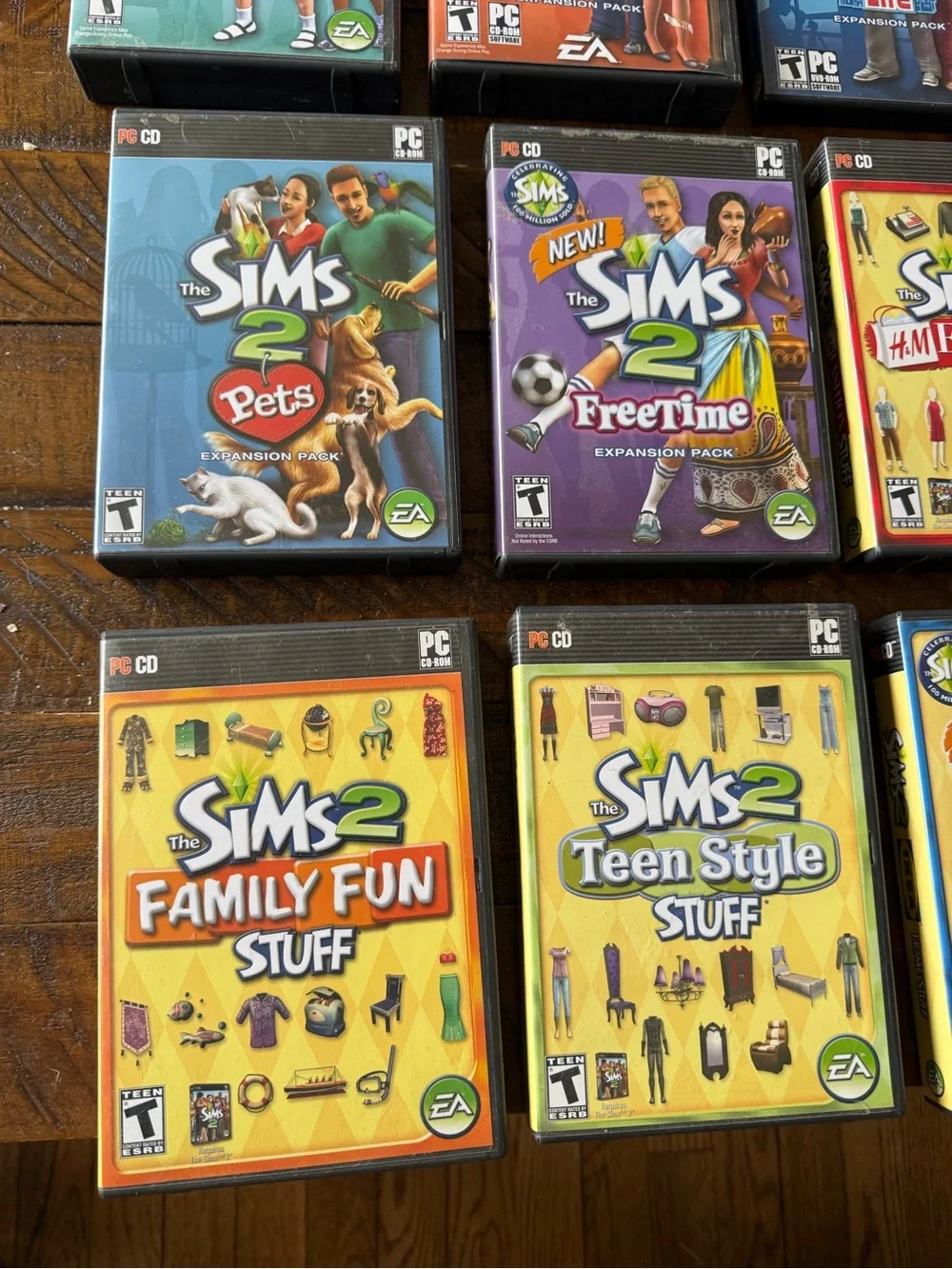 The Sims 2 PC Game Expansion & Stuff Pack Collection 12 pack